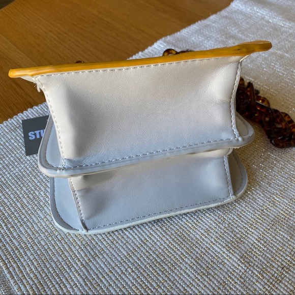 NEW Studio 33 Woke Shoulder Linked Flap Bag - Picture 7 of 9